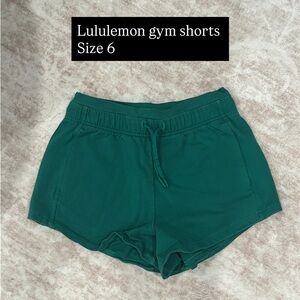lululemon athletica Forest Green Athletic Shorts